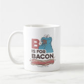 Cookie Monster | B staat voor Bacon Koffiemok (Links)