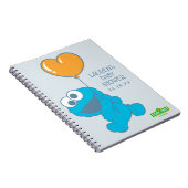 Cookie Monster Baby shower Gast & Geschenkenlijst Notitieboek (Rechterzijde)