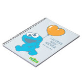 Cookie Monster Baby shower Gast & Geschenkenlijst Notitieboek (Linkerzijde)