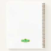 Cookie Monster Baby shower Gast & Geschenkenlijst Notitieboek (Achterkant)