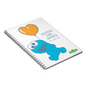 Cookie Monster Baby shower Gast & Geschenkenlijst Notitieboek (Rechterzijde)