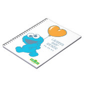 Cookie Monster Baby shower Gast & Geschenkenlijst Notitieboek (Linkerzijde)
