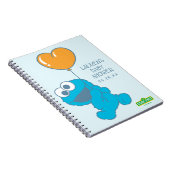 Cookie Monster Baby shower Gast & Geschenkenlijst Notitieboek (Rechterzijde)