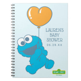 Cookie Monster Baby shower Gast & Geschenkenlijst Notitieboek