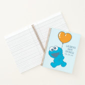 Cookie Monster Baby shower Gast & Geschenkenlijst Notitieboek (Binnen)