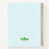 Cookie Monster Baby shower Gast & Geschenkenlijst Notitieboek (Achterkant)