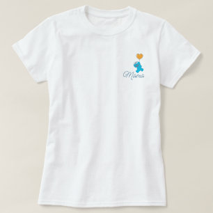 Cookie Monster Baby shower Mama T-shirt