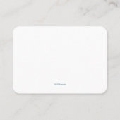 Cookie Monster Balloon Verzoek om Invoegen Plaatskaartje (Achterkant)