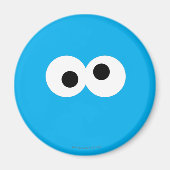 Cookie Monster Big Face Magneet (Voorkant)