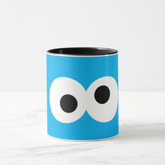 Cookie Monster Big Face Mok (Midden)