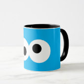Cookie Monster Big Face Mok (Voorkant rechts)
