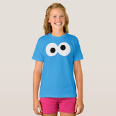 Cookie Monster Big Face T-shirt (Voorkant volledig)
