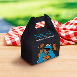 Cookie Monster Birthday Chalkboard Bedankdoosjes