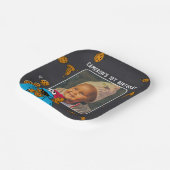 Cookie Monster Birthday Chalkboard Papieren Bordje (Gebogen)