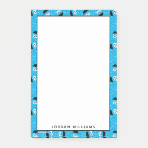 Cookie Monster bont gezichts patroon Post-it® Notes