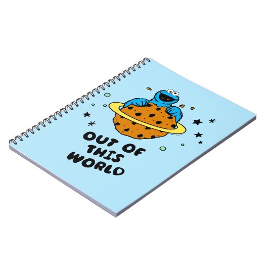 Cookie Monster | Buiten deze wereld Notitieboek (Linkerzijde)