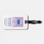 Cookie Monster | Button Down Cookie Shirt Bagagelabel (Achterkant horizontaal)