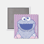 Cookie Monster | Button Down Cookie Shirt Magneet (Voorkant / Achterkant)