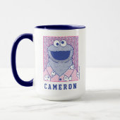 Cookie Monster | Button Down Cookie Shirt Mok (Links)