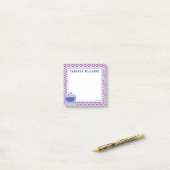 Cookie Monster | Button Down Cookie Shirt Post-it® Notes (Op bureau)