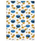 Cookie Monster | C is for Cookie Pattern Clipboard Klembord (Achterkant)