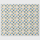 Cookie Monster | C is voor Cookie Patroon Cadeaupapier (Vlak)