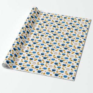 Cookie Monster   C is voor Cookie Patroon Cadeaupapier