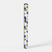 Cookie Monster | C is voor Cookie Patroon iPhone 15 Case (Rechterkant)