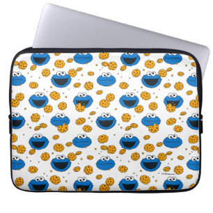 Cookie Monster C is voor Cookie Patroon Laptop Sleeve