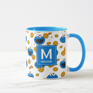 Cookie Monster C is voor Cookie Patroon Mok