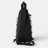 Cookie Monster | C is voor Cookie Patroon Sling Bag (Achterkant)