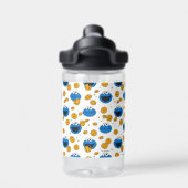 Cookie Monster | C is voor Cookie Patroon Waterfles (Achterkant)