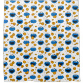 Cookie Monster | C is voor Cookie Pattern Douchegordijn (Voorkant)