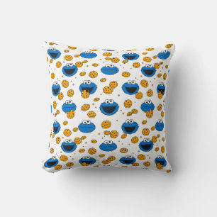 Cookie Monster   C is voor Cookie Pattern Kussen