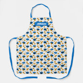 Cookie Monster | C is voor Cookie Pattern Schort (Voorkant)