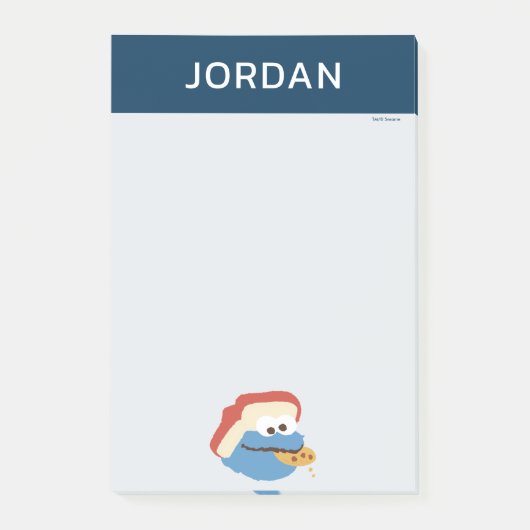 Cookie Monster Camp Cookies | Jouw namen toevoegen Post-it® Notes (Voorkant)