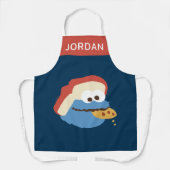 Cookie Monster Camp Cookies | Jouw namen toevoegen Schort (Voorkant)
