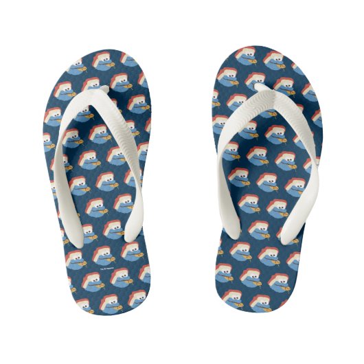 Cookie Monster Camp Cookies Kinder Teenslippers (Voetbed)