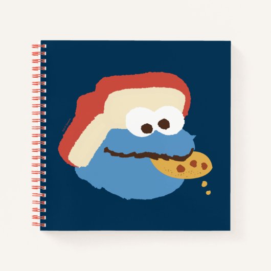 Cookie Monster Camp Cookies Notitieboek (Voorkant)