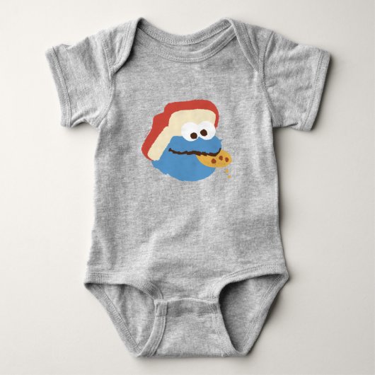 Cookie Monster Camp Cookies Romper (Voorkant)