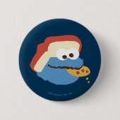 Cookie Monster Camp Cookies Ronde Button 5,7 Cm (Voorkant)