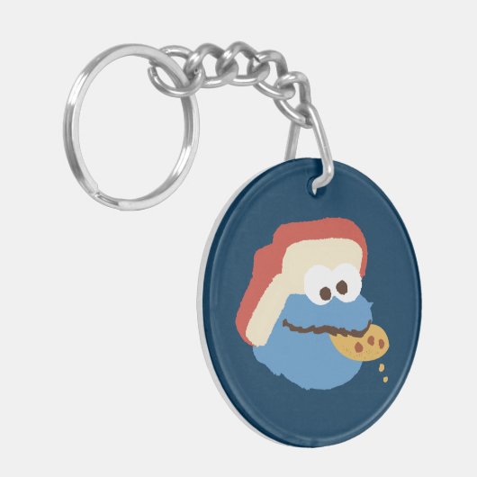 Cookie Monster Camp Cookies Sleutelhanger (Voorkant Links)