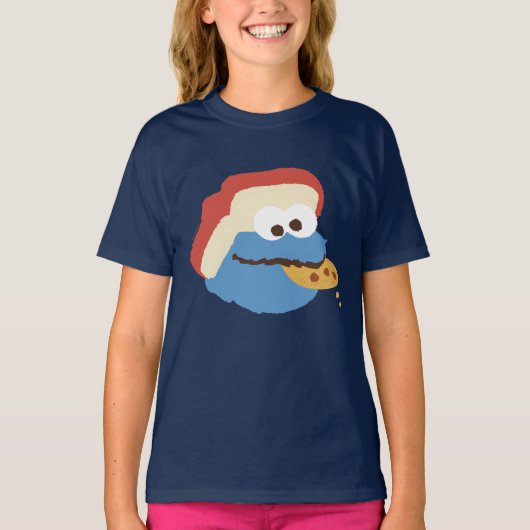 Cookie Monster Camp Cookies T-shirt (Voorkant)
