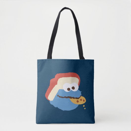 Cookie Monster Camp Cookies Tote Bag (Voorkant)