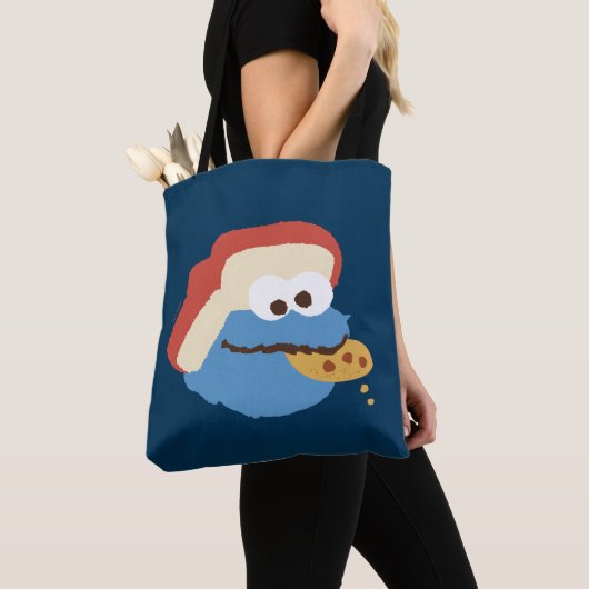 Cookie Monster Camp Cookies Tote Bag (Dichtbij)