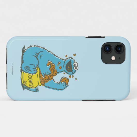 Cookie Monster Case-Mate iPhone Case (Achterkant (horizontaal))