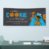 Cookie Monster Chalkboard Baby shower Spandoek (Beurs)