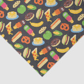 Cookie Monster Chalkboard Foodie Truck Tissuepapier (Detail)