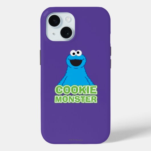 Cookie Monster Character Art Case-Mate iPhone Case (Achterkant)