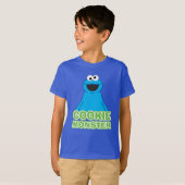 Cookie Monster Character Art T-shirt (Voorkant volledig)